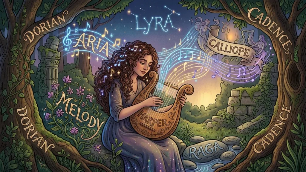 names that mean music