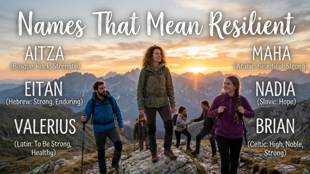 names that mean resilient