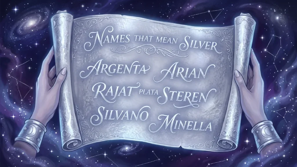 names that mean silver