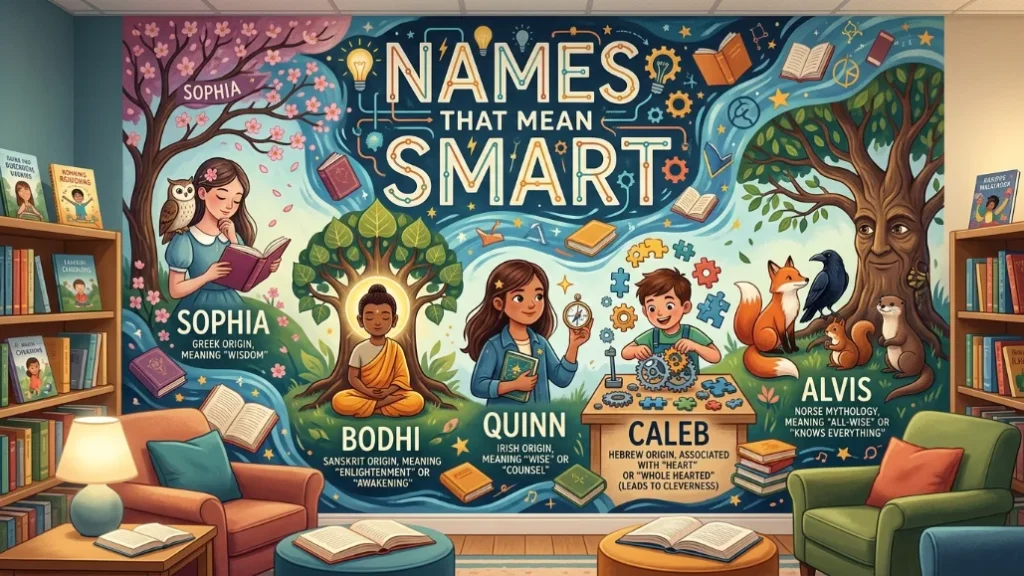 names that mean smart