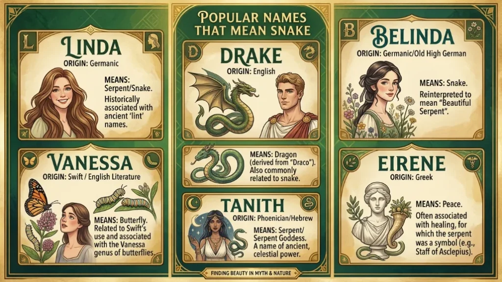 names that mean snake