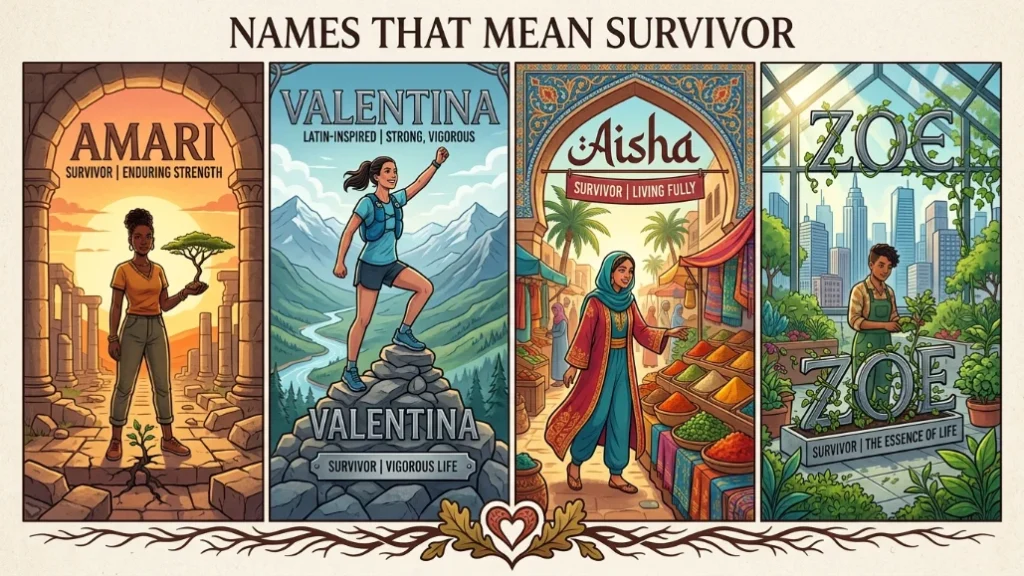 names that mean survivor