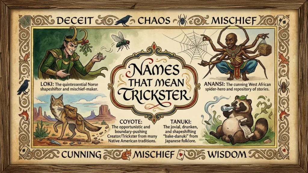 names that mean trickster