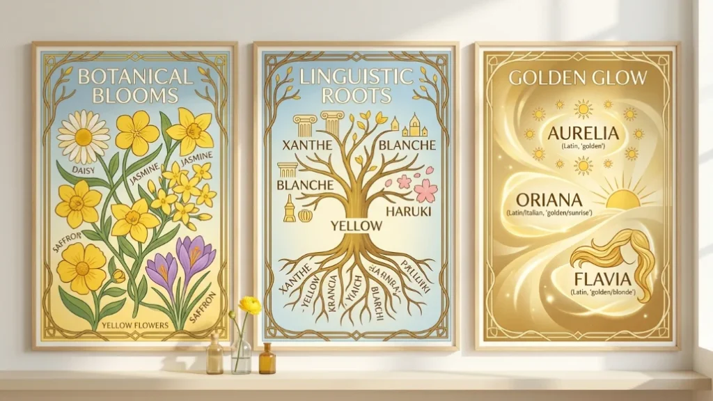 names that mean yellow