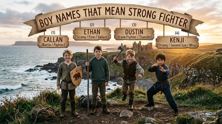 boy names that mean strong fighter