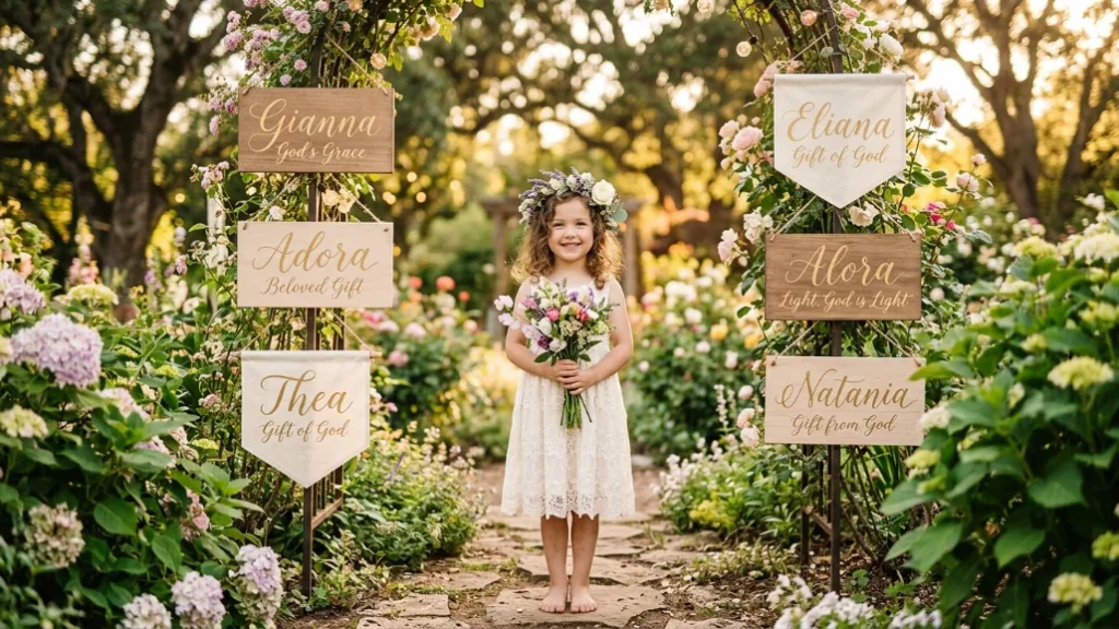 girl names that mean gift from god