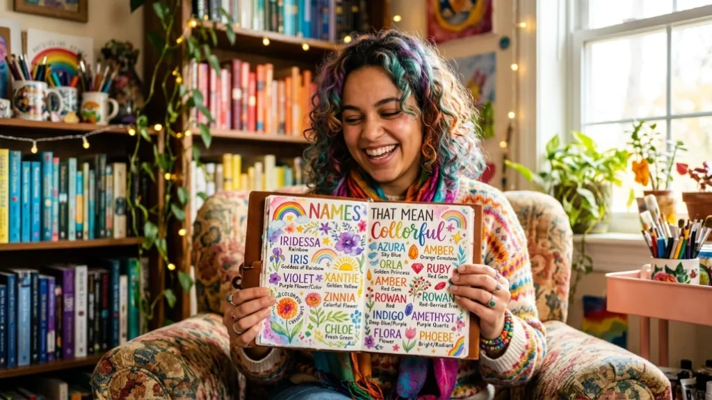 names that mean colorful