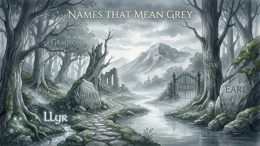 names that mean grey