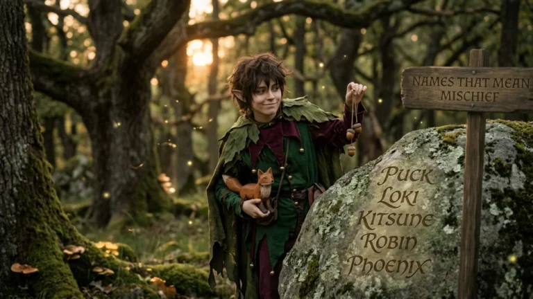 names that mean mischief