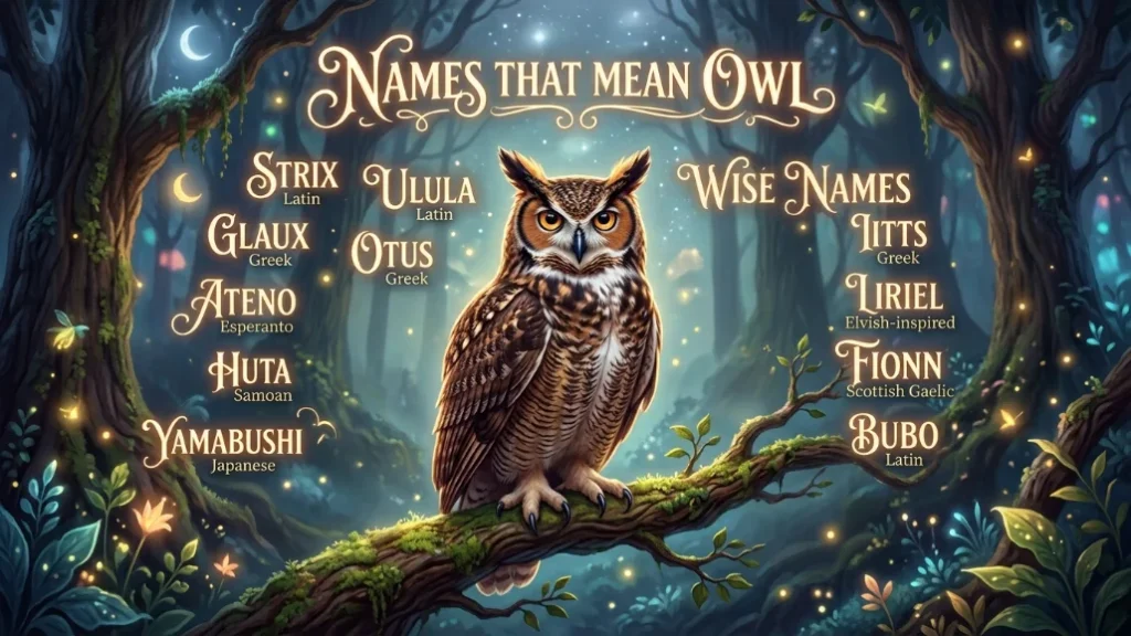 names that mean owl