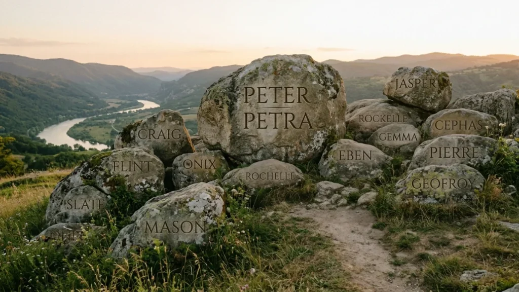 names that mean rock