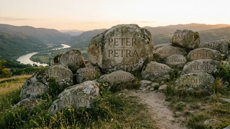 names that mean rock