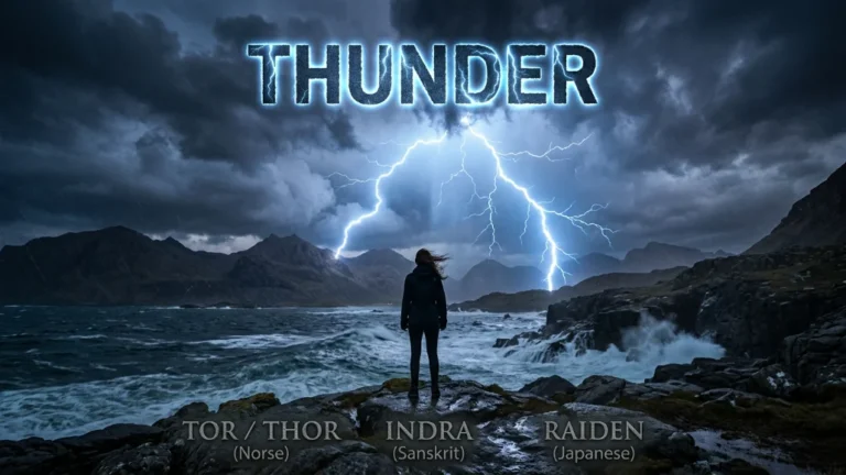 names that mean thunder