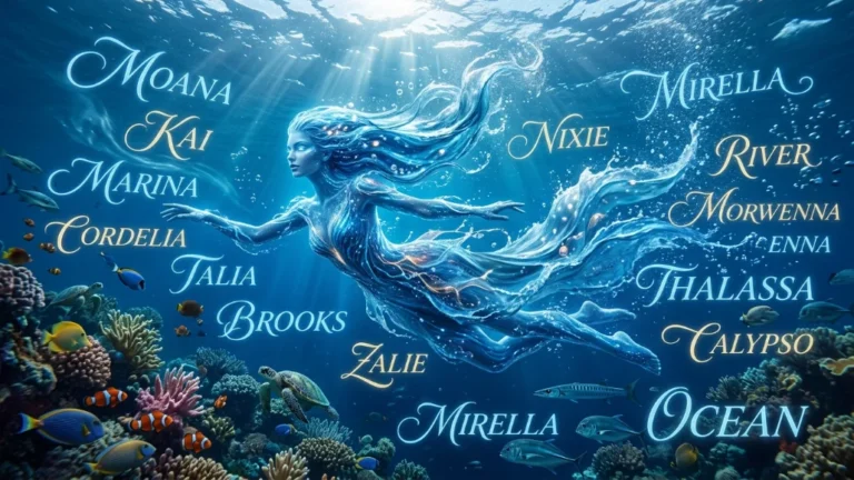 names that mean water or ocean